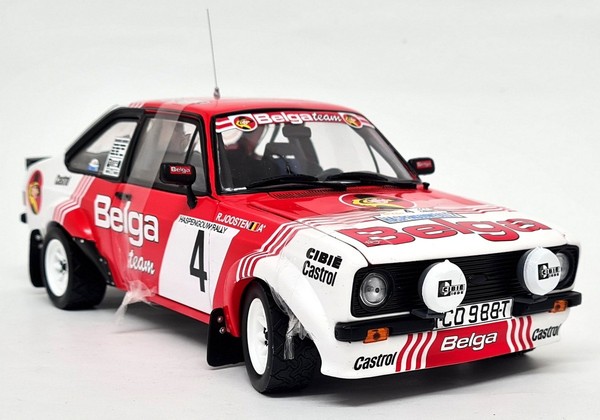 Sunstar 1/18 Ford Escort RS1800 4TH Lotto Haspengouw Rally 1981 Belga-image