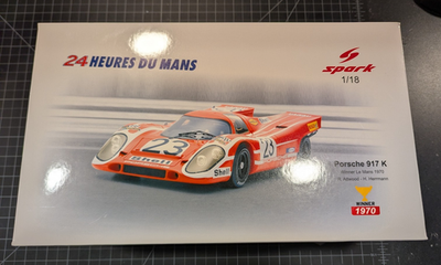 スパーク1/43 ポルシェ917K WINNER LEMANS '70 #23 Porsche 917k #23 Winner 1970 Le Mans 1 18 by Spark for sale online