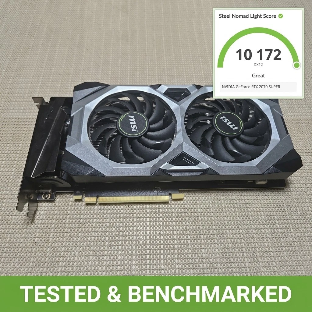 Preços baixos em MSI Nvidia Geforce Rtx 2070 Placas gráficas