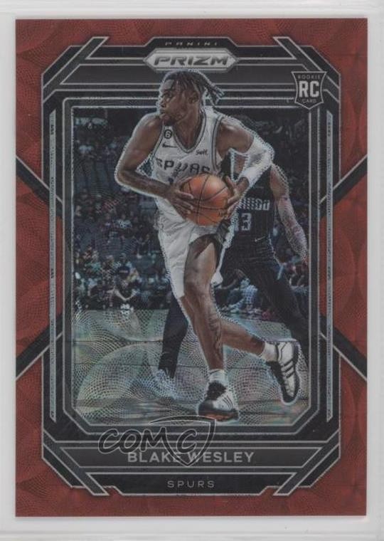 2022-23 Panini Prizm Choice Red Prizm 67/88 Blake Wesley #264 14t3
