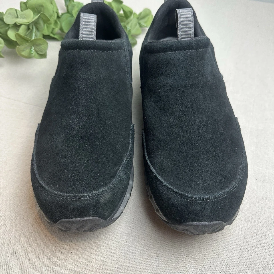 L.L. Tênis de neve Bean masculino tamanho 13W largo 5 baixo preto camurça slip on impermeável - Imagem 4 de 4