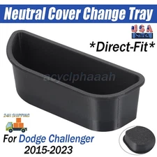 For Dodge Challenger 2015-2023 Gear Shifter Storage / Change Tray /Neutral Cover
