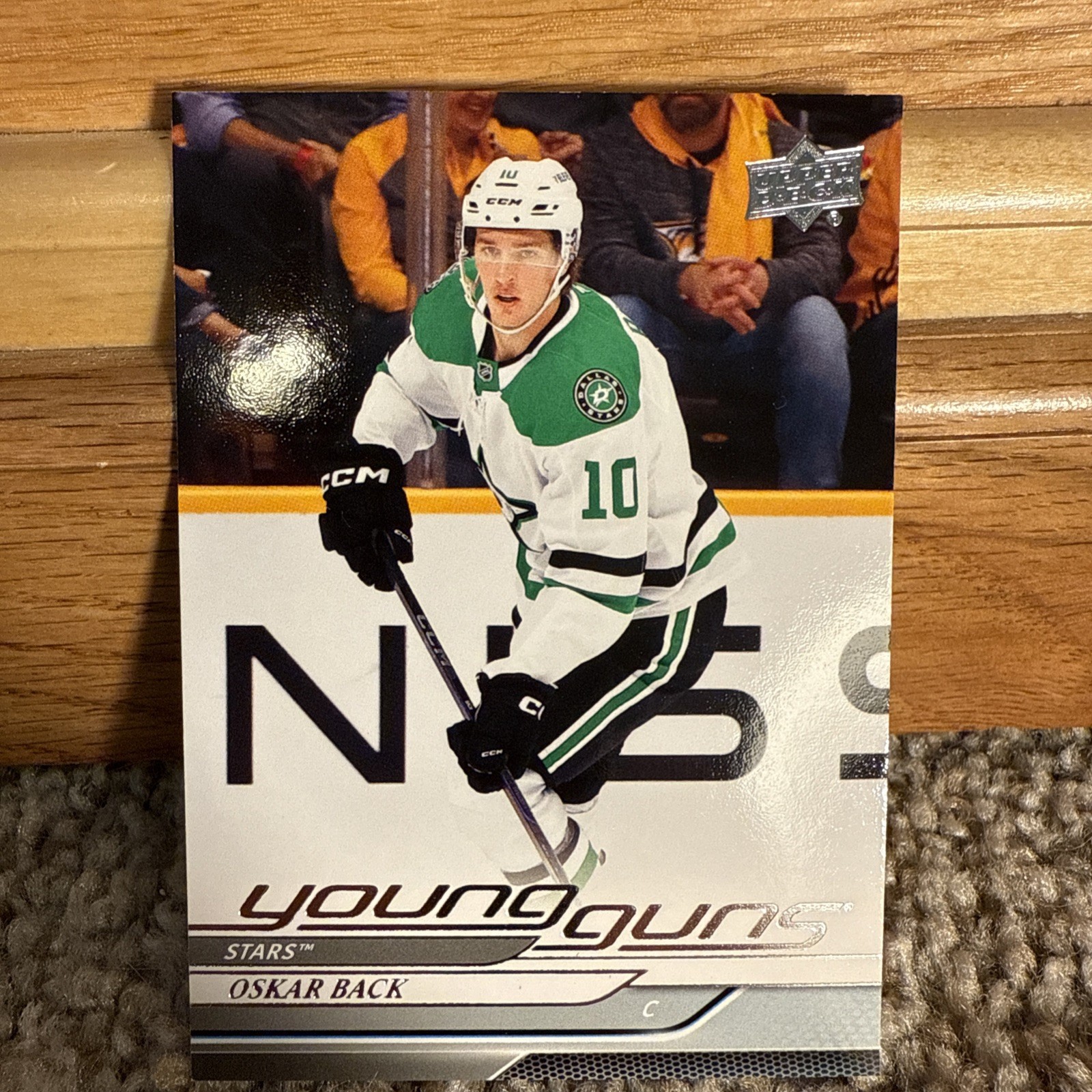 Stars - 2024-25 Upper Deck Series 2 - Oskar Back Young Guns #465