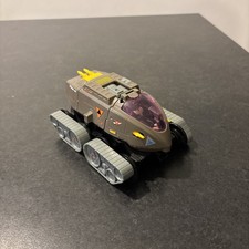 Vintage Coleco Starcom Shadow Raider Vehicle Battlecron 9 figure Complete