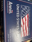 New ListingAnnin Flagmakers 3'x5' Nyl-Glo American Flag 100% All Weather Nylon New In Box