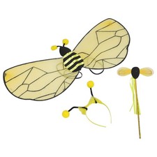 Bee Wings and Headband Costume Birthday Party Accessories for Kids