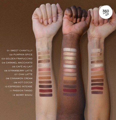 Lancome Idole Cafe Crush Eye Makeup Platte (12 Shades) x Sheika