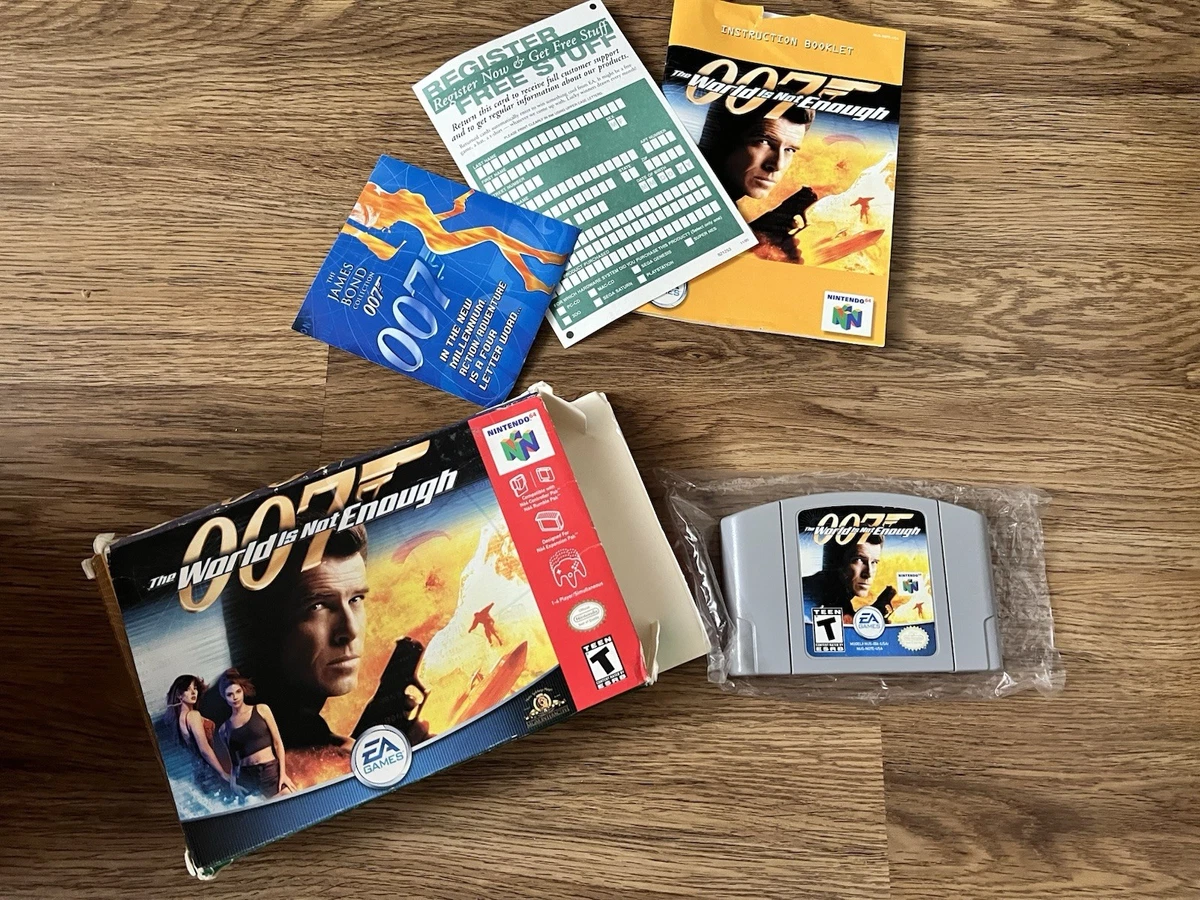 007: World Is Not Enough N64 Games for sale | eBay