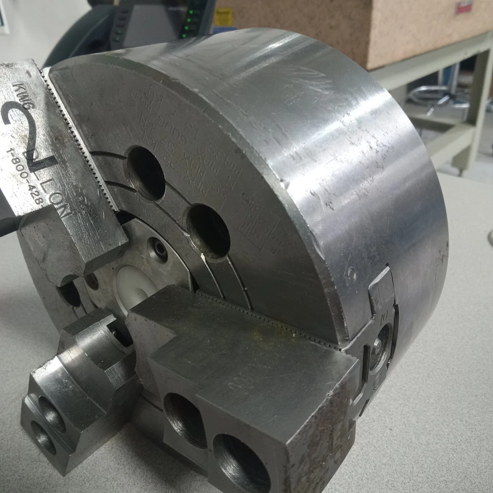 Mandril Kitagawa 6 pulgadas B-206 *Limpio* *Bonito* Artículo Foto 3 de 4