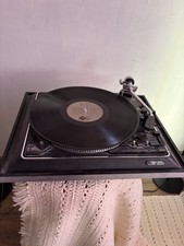 Realistic LAB-200 Turntable For Parts or Repair 8 Free Records