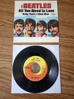 The Beatles 'All You Need Is Love' 1967 west coast 7" pic sleeve ex cond + rec