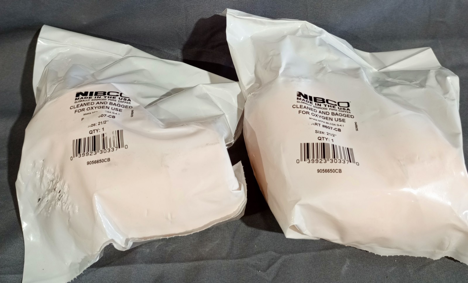 Lot Of 2 Nibco 607-CB 2-1/2"