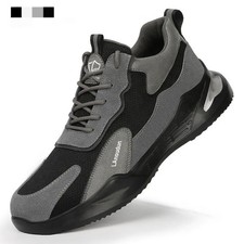 Men Women Safety Trainers Work Shoes Ultra Lightweight Steel Toe Cap Non-Slip 