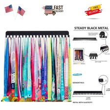 Medal Holder Display Hanger - She Believed She Could She Did - Personalized M...