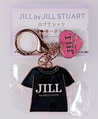 JILL by JILL STUART Logo T-Shirt Metall Schlüsselanhänger schwarz aus Japan