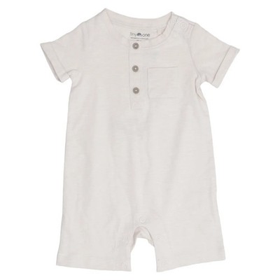 Tiny One, Strampler, Größe: 56, Beige, Bio-Baumwolle, Einfarbig #tIw