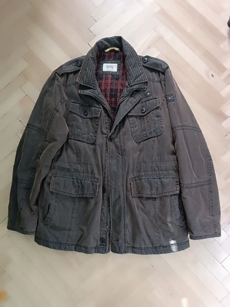 Men Camel active Jacket Brown
