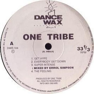 One Tribe - Get Hype (12'') (Very Good (VG)) - 4096633161