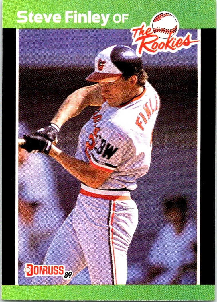 1989 Donruss #47 Steve Finley - Near Mint or Better