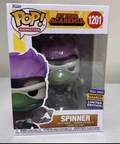 Funko Pop! My Hero Academia: Spinner #1201 | CCXP Shared Sticker | WinterCon '22