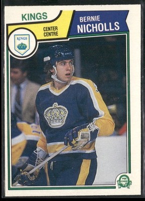 1983-84 O-Pee-Chee #160 Bernie Nicholls