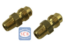 Oil Cooler Line Fittings For 1967-1973 Ford Mustang. New Oil Cooler Line Fittings For 1967-1973 Ford Mustang. New