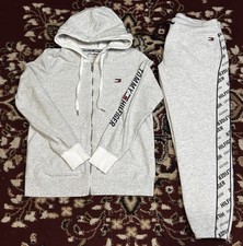 Size Medium - Tommy Hilfiger Sport Grey Sweatsuit Tracksuit