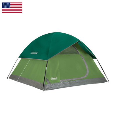 Coleman Sundome Camping Tent Rainfly 2/3/4/6 Person Tent Sets Up In 10 Mins