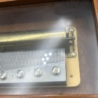 Vtg Reuge Swiss 2908 Music Box Inlaid Wood Case Glass Lid Mechanical Working -EL — photo 6