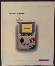 1992 Nintendo Gameboy Vintage Print Ad Handhe...