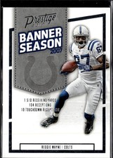 2017 Panini Prestige Banner Season Reggie Wayne #5