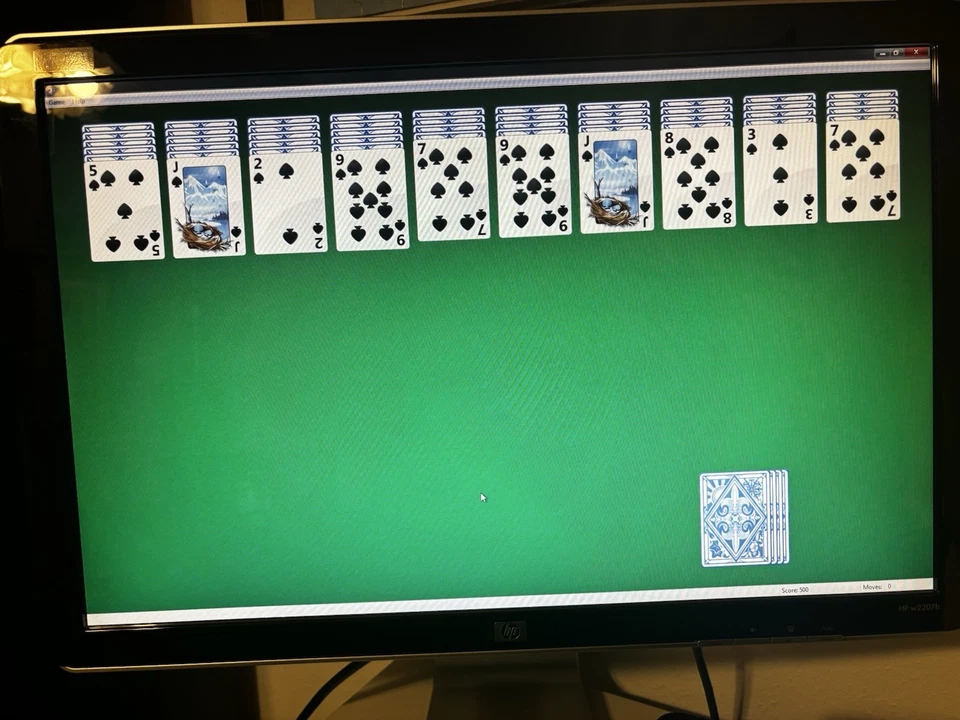 HP W2207H 22in. LCD Monitor W/Pivoting Screen, HDMI, VGA,Gaming. Clean Tested. - Image 4 of 4