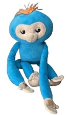 Fingerlings Hugs Interactive BORIS Blue Talking Stuffed Plush Monkey WowWee 2018