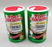 Tony Chachere's The Original Creole Spice Seasoning 2 Pack 8oz Each Exp. 04/2027