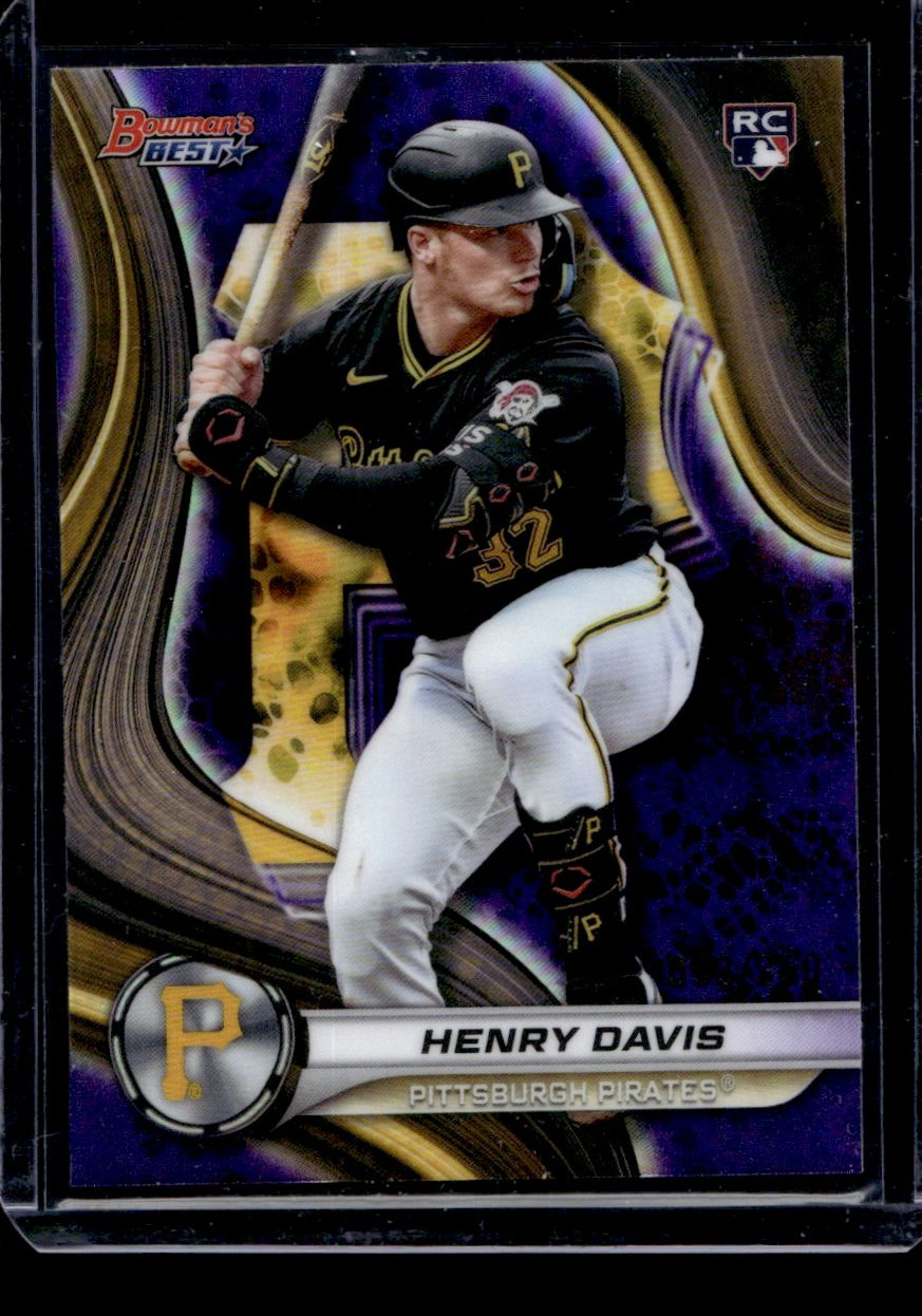 2024 Bowman's Best Henry Davis Rookie /250 #50 Purple