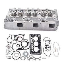 Complete Cylinder Head with Valves & Full Gasket Kit Fit For Kubota D902 RTV900