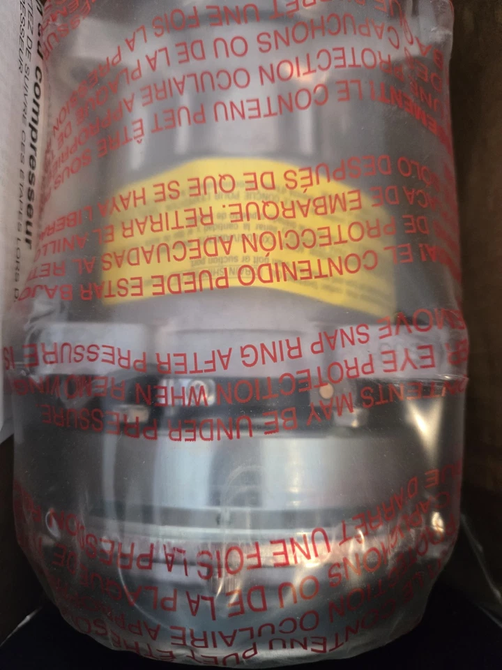 Compresor de aire acondicionado Four Seasons 58638 Freightliner Ford F600 Reman Foto 2 de 4