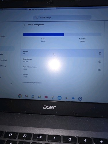 Acer Chromebook In Very Good Working Order - Picture 4 of 9
