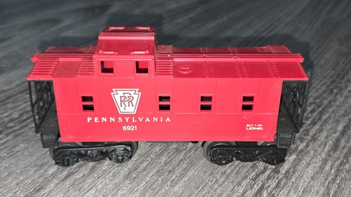 Tren de carga vintage Lionel Pennsylvania PRR 6921 calibre O caboose rojo | Zustand: Used