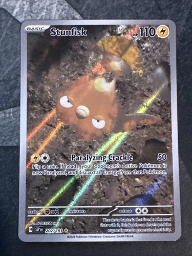 Stunfisk 202/191 Sv08: Surging Sparks Holo