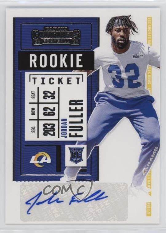Jordan Fuller Panini Contenders #264 Autograph