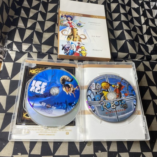 Ferngully/Ice Age/Robots (DVD, 2010, 3-Disc Set, Fox 75th Anniversary) - Picture 9 of 10