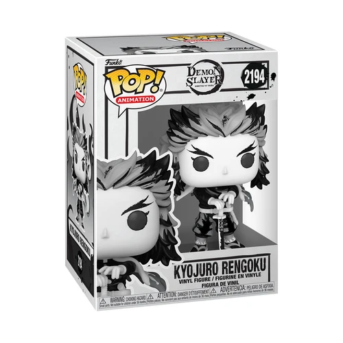 Funko Pop! Demon Slayer : Kyojuro Rengoku (Sumi Ink) #2194 With Protector - New