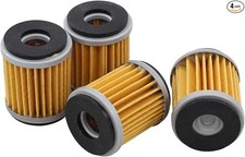 Pack of 4 Oil Filter for 250 YFZ450 WR450F XT250 YZ250 YFZ450X WR250F WR250R