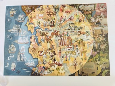 Millard Sheets Northern California Prints American Trust Co Set Vintage MCM Art