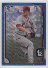 2015 Bowman Chrome Prospects Blue Wave Refractor Corey Littrell #BCP53 2vk