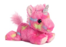 Jellyroll Unicorn Plush 7 Inch Aurora Bright Fancies Stuffed Animal