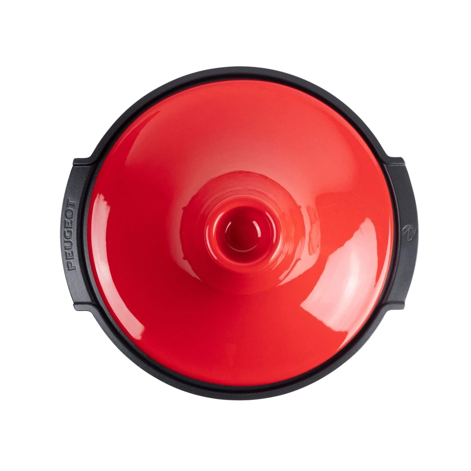 PEUGEOT Tagine ATLAS 30cm Rot Dampfgarer Aluminium Keramikdeckel Induktion - Bild 2 von 4