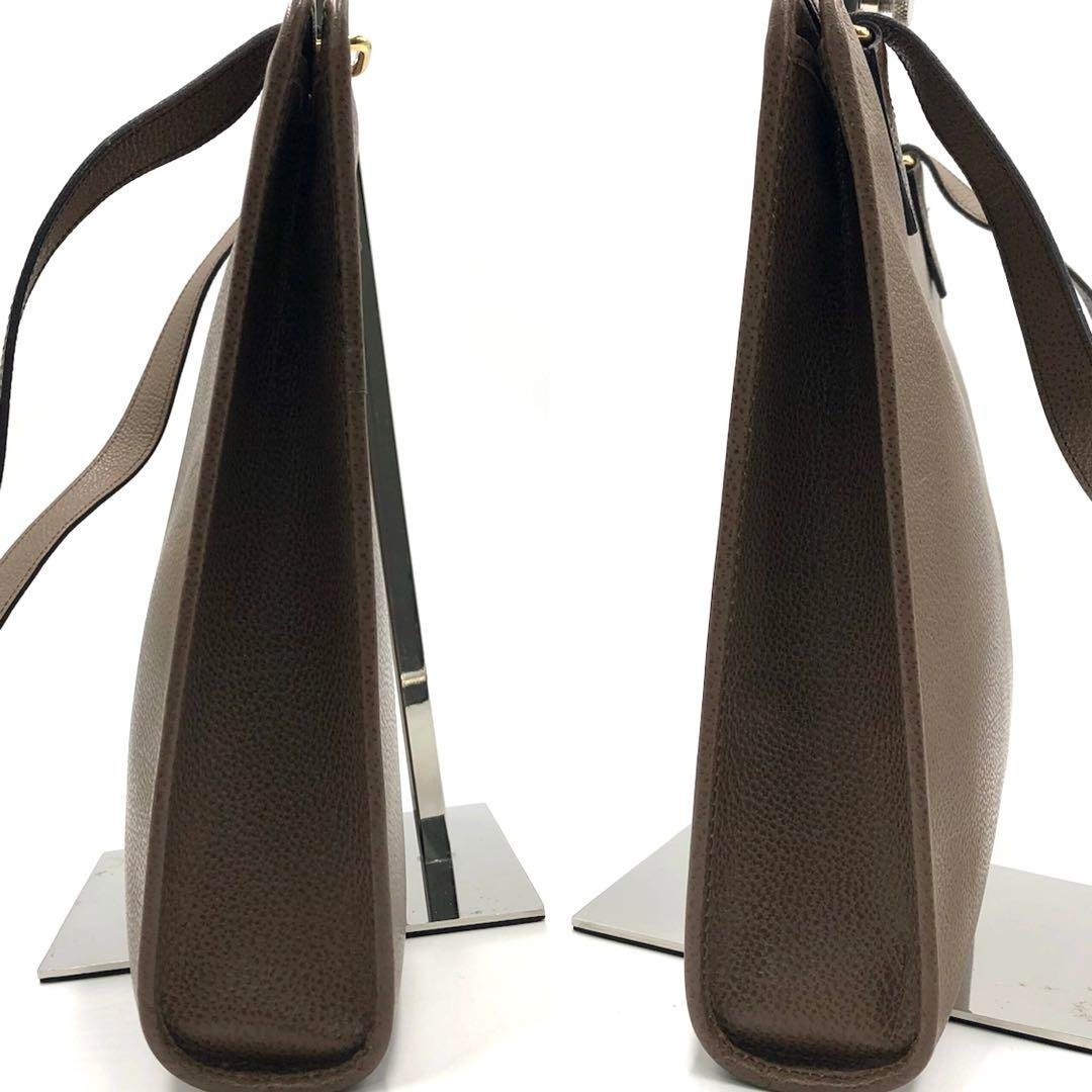 Borsa a tracolla Yves Saint Laurent YSL tracolla pelle marrone usata spedizione gratuita