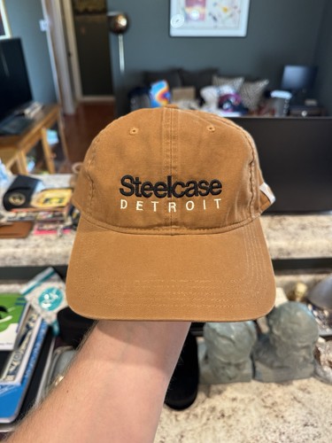 Carhartt x Steelcase Detroit Employee Strapback Hat Cap FALL 2022 MCM Furniture